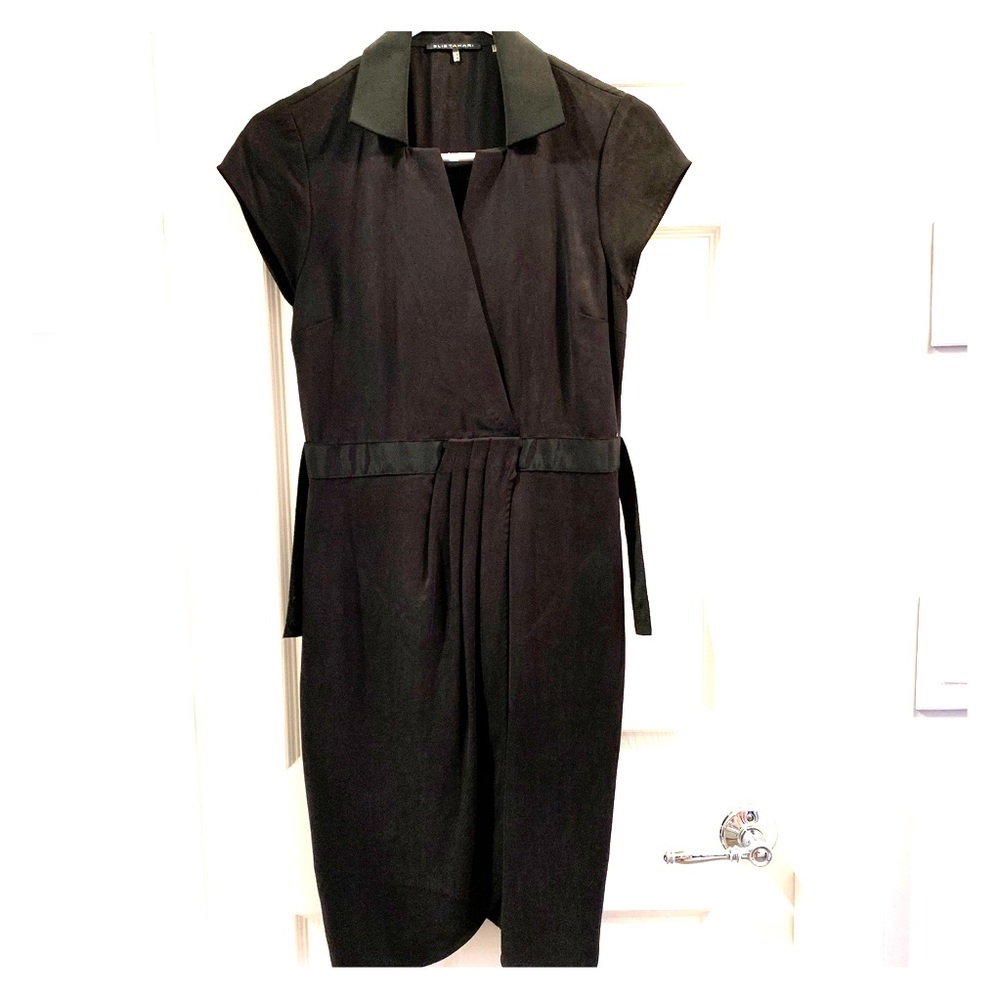 Black Tahari dress